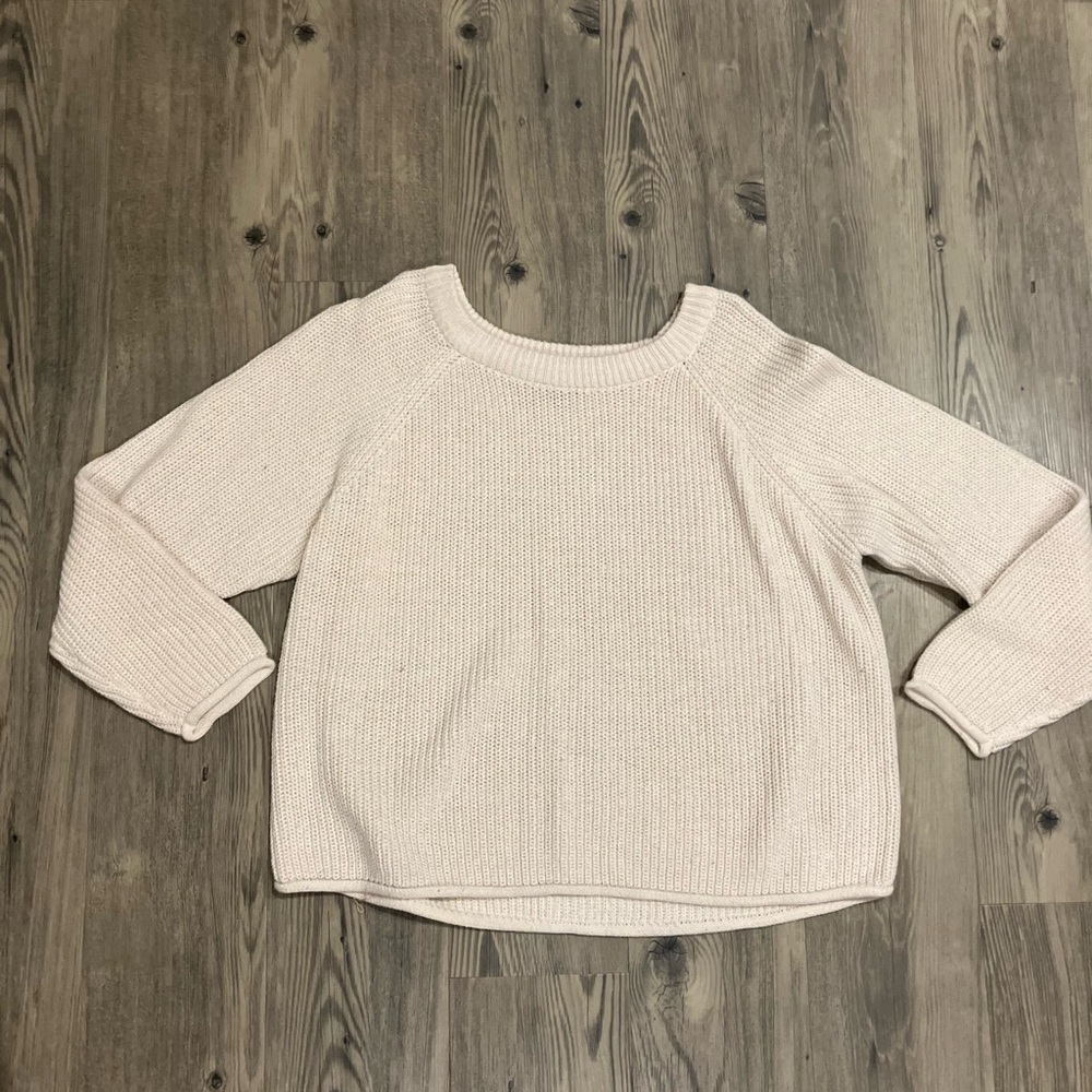 Cream Knit Sweater